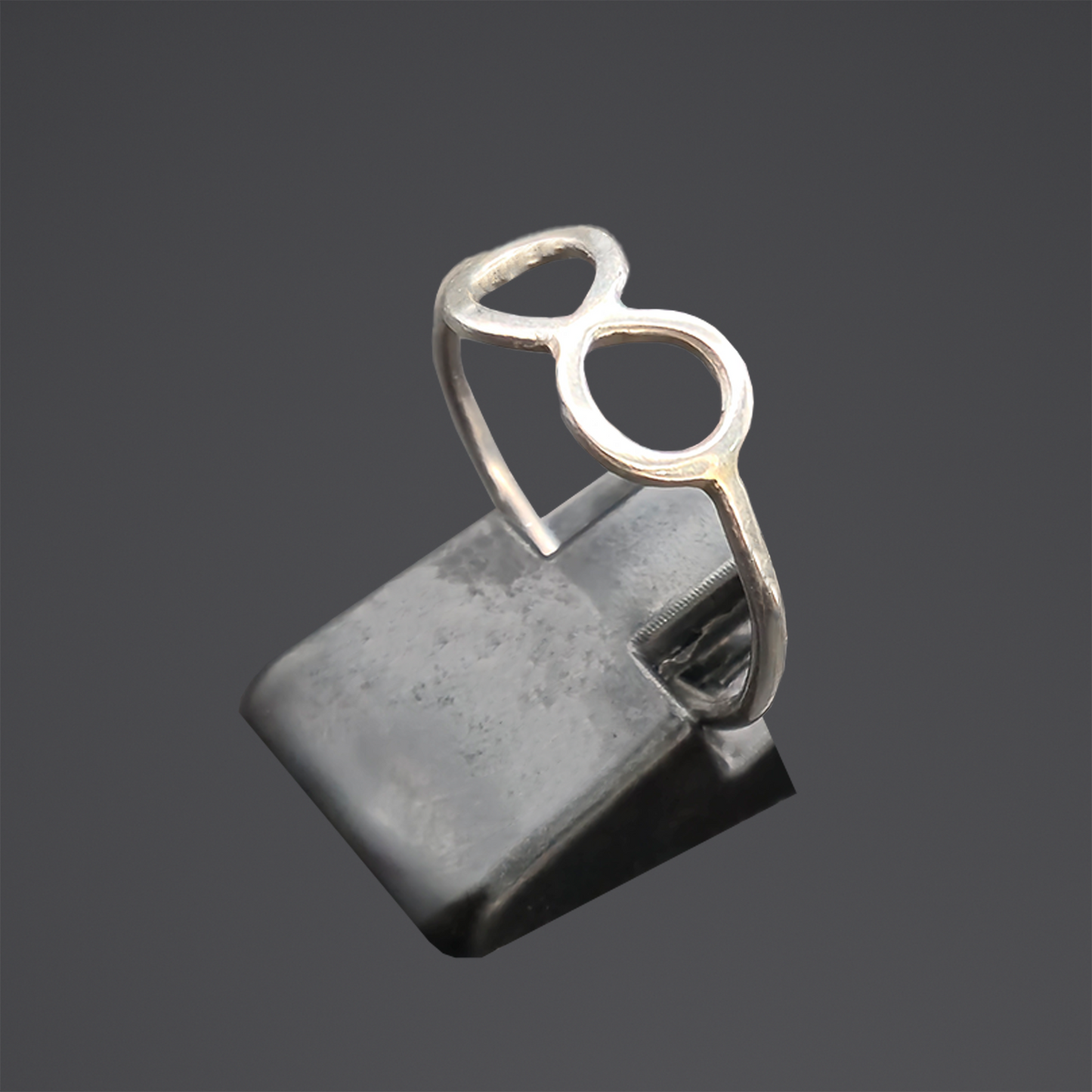 Silber Unendlichkeitsring