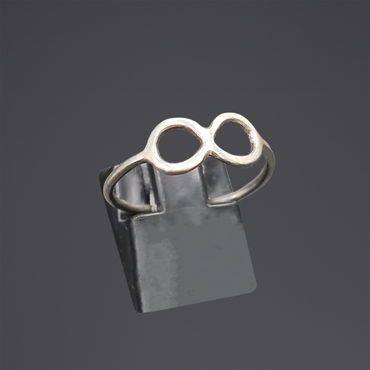 Silber Unendlichkeitsring