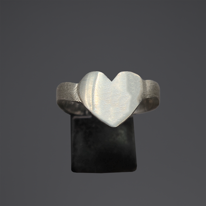 Herz Silberring