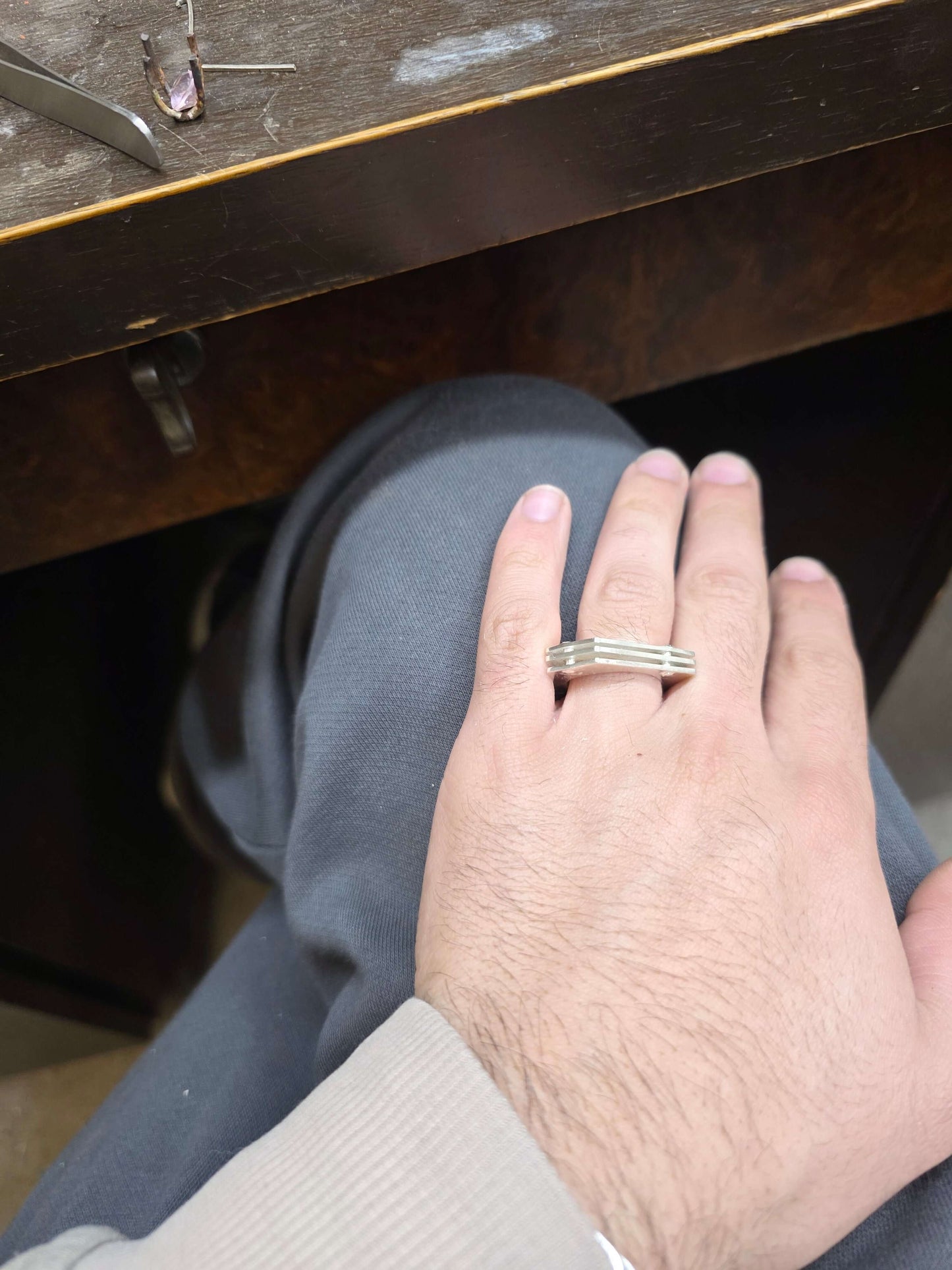 Silberring 925 Statement