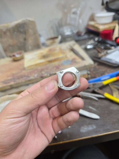 Silberring 925 Statement